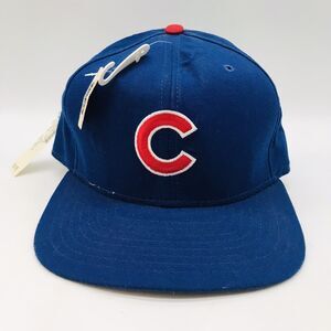 Vtg. Chicago Cubs MLB New Era DuPont Visor Pro Model M/L Ball Cap NWT Wool USA